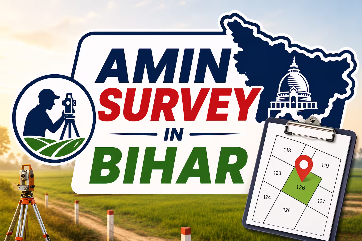 Amin Survey In Bihar - अमीन से जमीन का सर्वे कैसे कराएं? Contact Details & Process