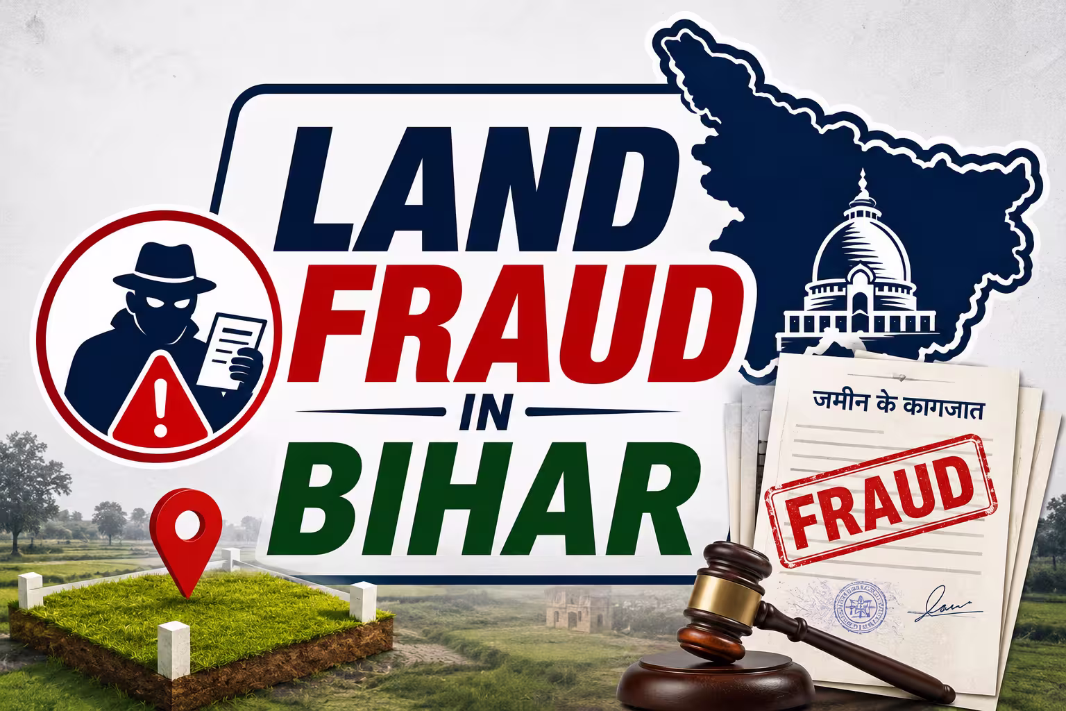 Land Fraud in Bihar - जमीन धोखाधड़ी से कैसे बचें? 10 जरूरी सावधानियां